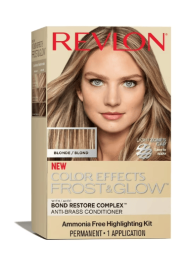 Revlon Color Effects Frost and Glow Ammonia Free Permanent Hair Color, 20 Blonde