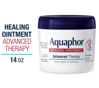 Aquaphor Healing Ointment Advanced Therapy, Skin Protectant for Dry, Compromised Skin, 14 oz Jar