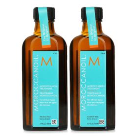 MOROCCANOIL - Moroccanoil Treatment - Original (For All Hair Types) Duo Set 200ml(100mlx2)