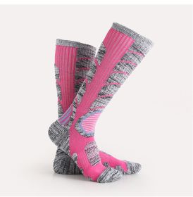 Pairs Knee High Graduated Compression Socks For Women and Men (Color: 8, size: M)